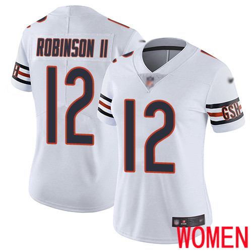Chicago Bears Limited White Women Allen Robinson Road Jersey NFL Football #12 Vapor Untouchable